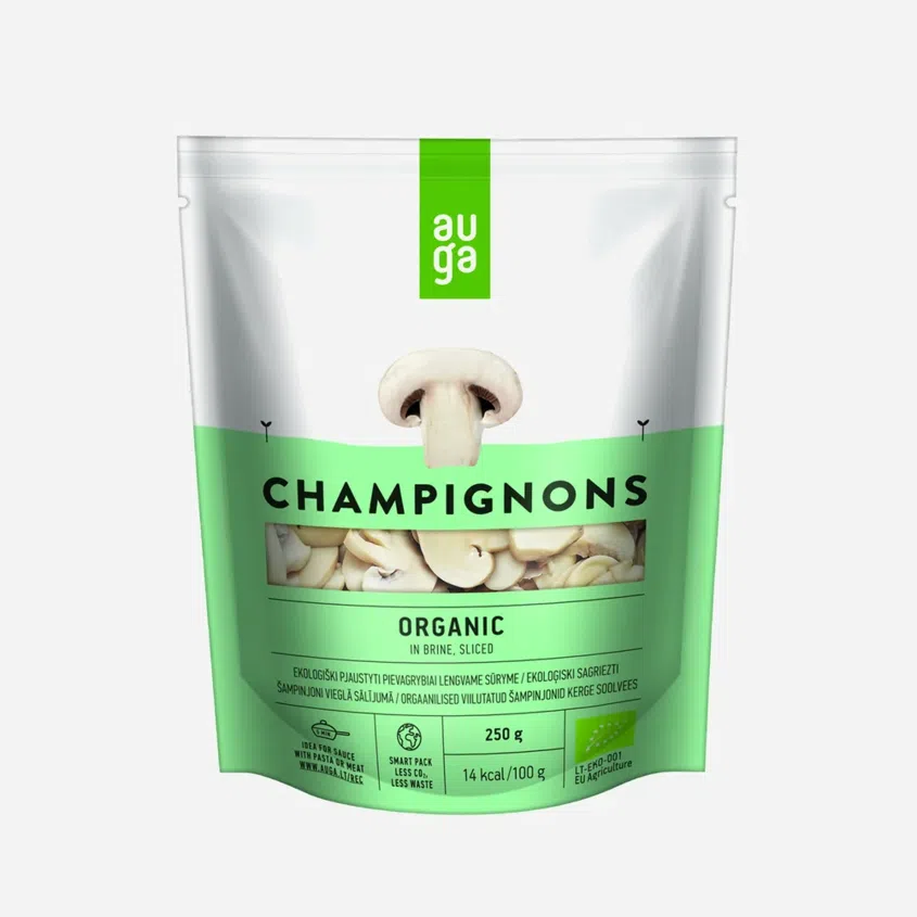 - Gomba sós lében, szeletelve