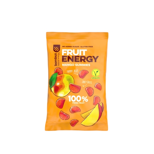- Gyümölcs energia cukorkák - mangó