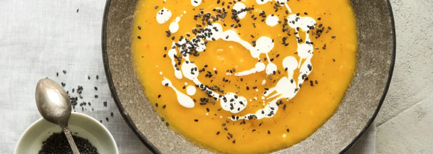 Krémes sütőtök leves