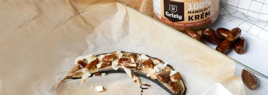 Banán mandulakrémmel