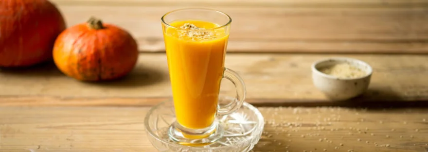 Sütőtök ital gyömbérrel