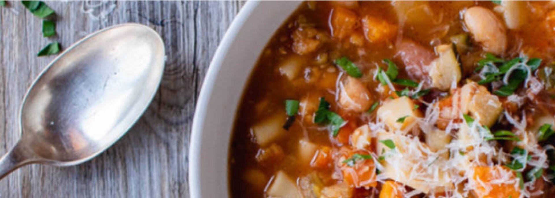 Minestrone leves - íze szerint az évszaknak megfelelően