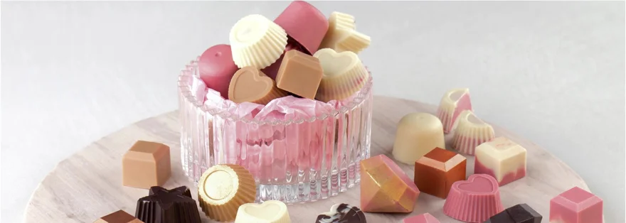 Luxus csokoládé praliné