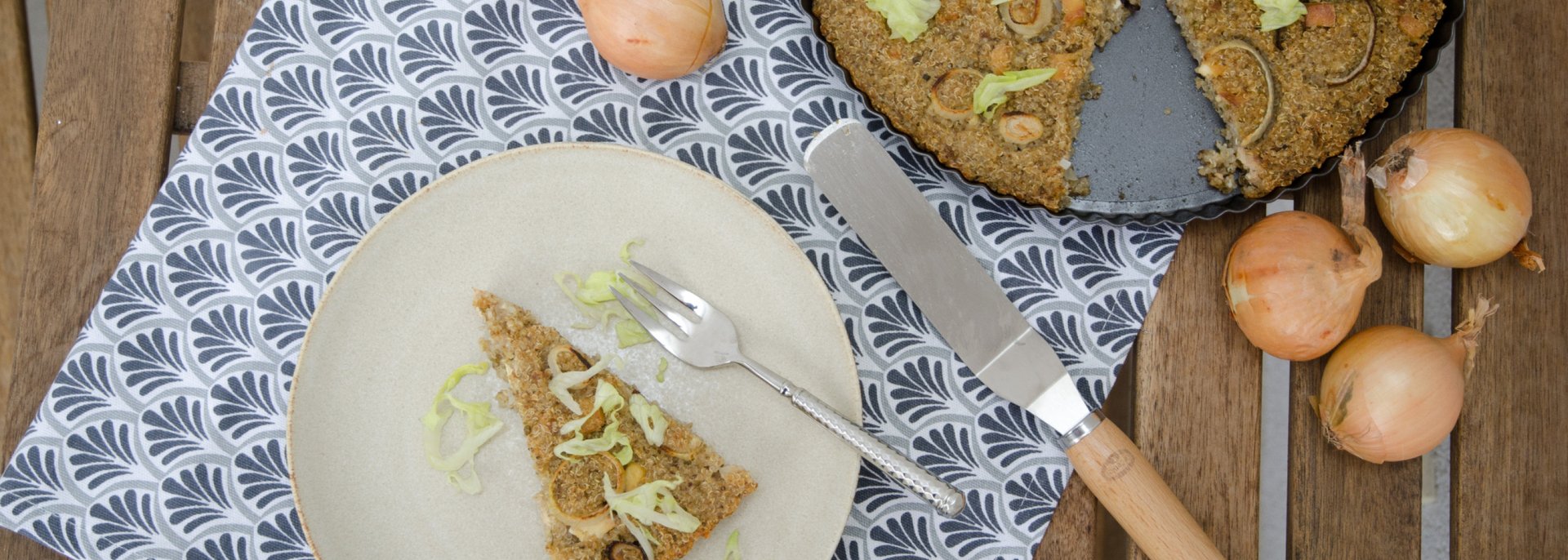 Egyszerű quinoa torta