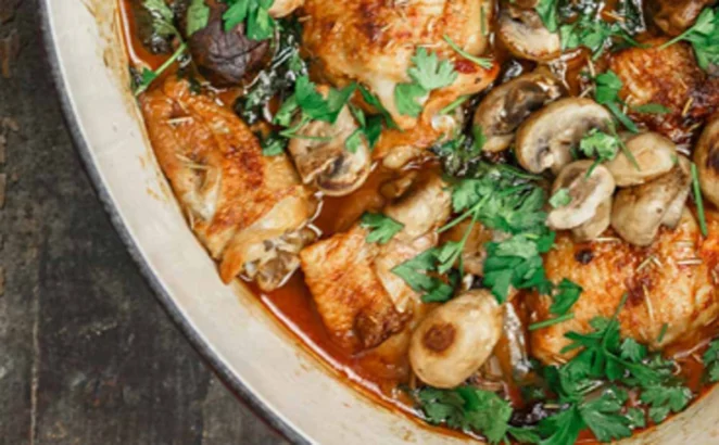 Pácolt csirkecomb jázmin rizzsel