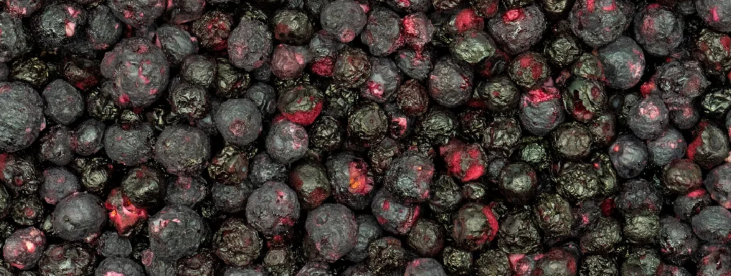 fagyasztva szárított áfonya Grizly