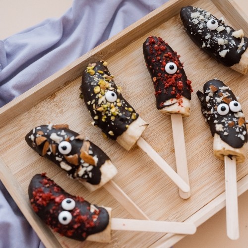 Halloween recept szörnyecskék - Grizly főző csokilencsék