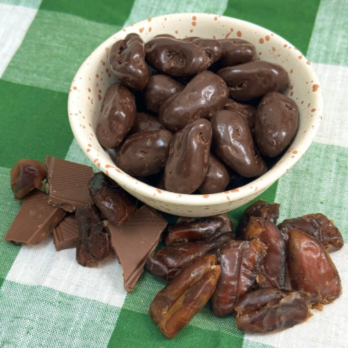 Csokoládéba mártott datolya Grizly