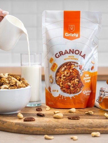 Granola diofelekkel Grizly
