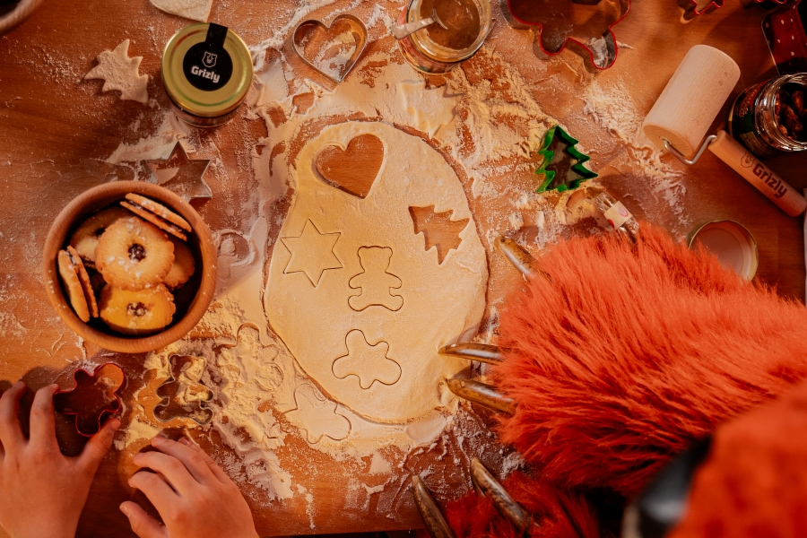 Karácsonyi sütés a Grizlyvel