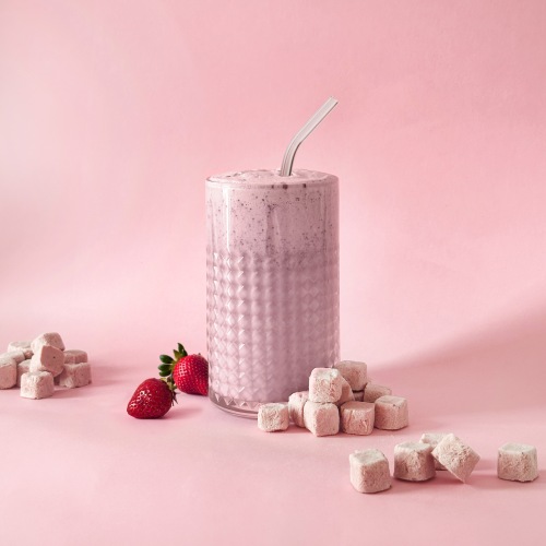 Smoothie LYO kókuszkockák eperrel Grizly