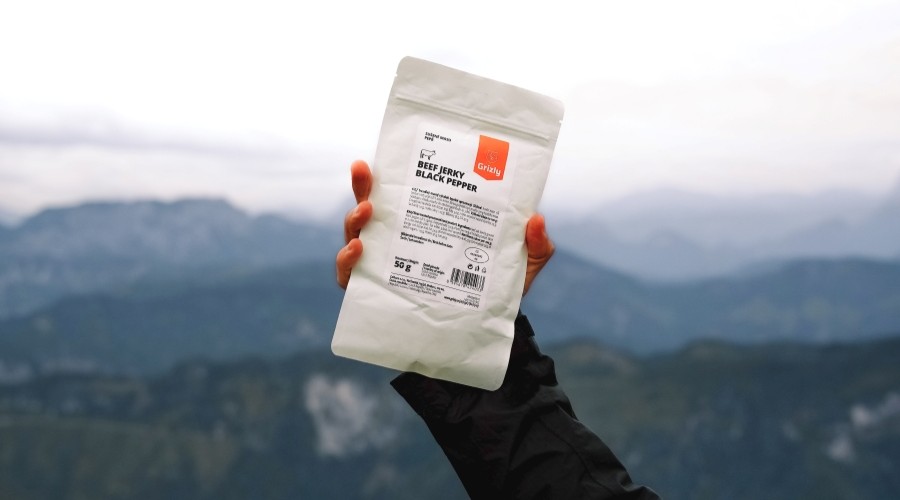 Szárított hús jerky Grizly