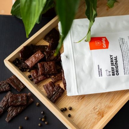 Jerky Grizly, szárított marhahús