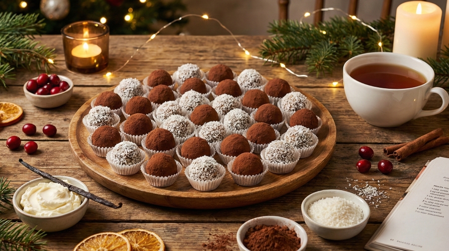 Mandulás-kókuszos golyók – Gluténmentes recept Grizly