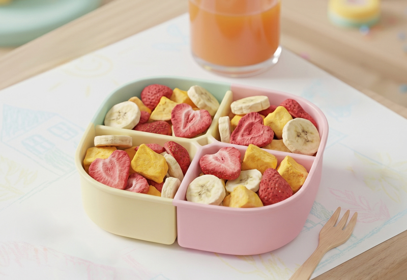 Liofilizált gyümölcsmix