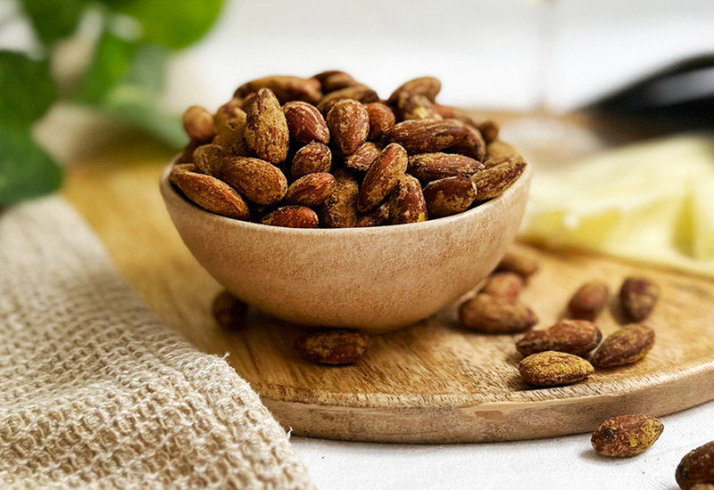 GRIZLY Pörkölt mandula mustár ízű sózott