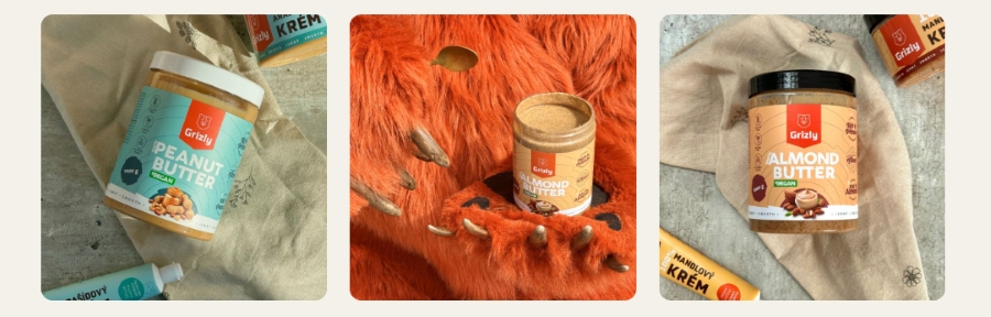 Masła orzechowe Grizly