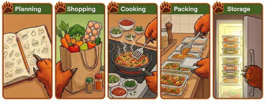 Meal prep a Grizly-től