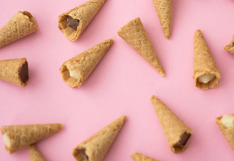 Mini tölcsérek részlet