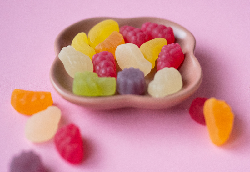 Gyümölcsös zselé mix