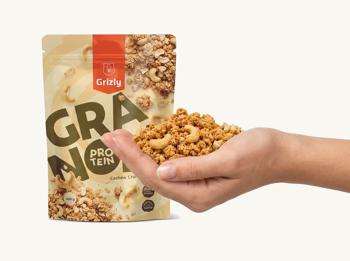 granola a tenyérben