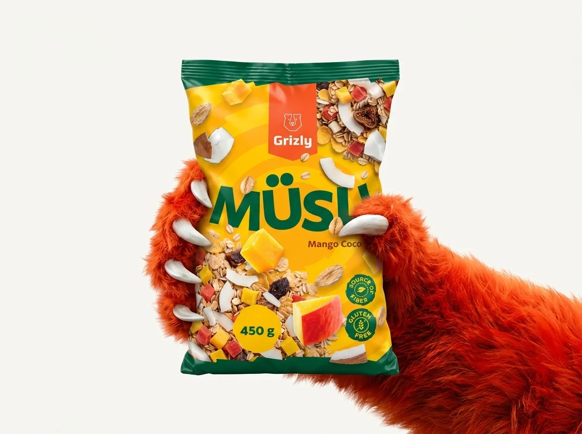 müzlit tartó mancs