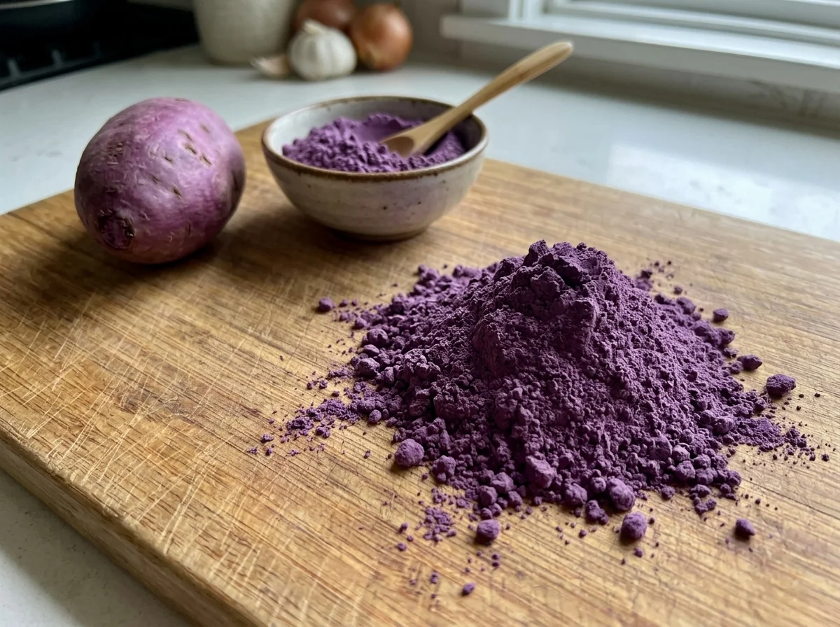 Ube latte palacsinta