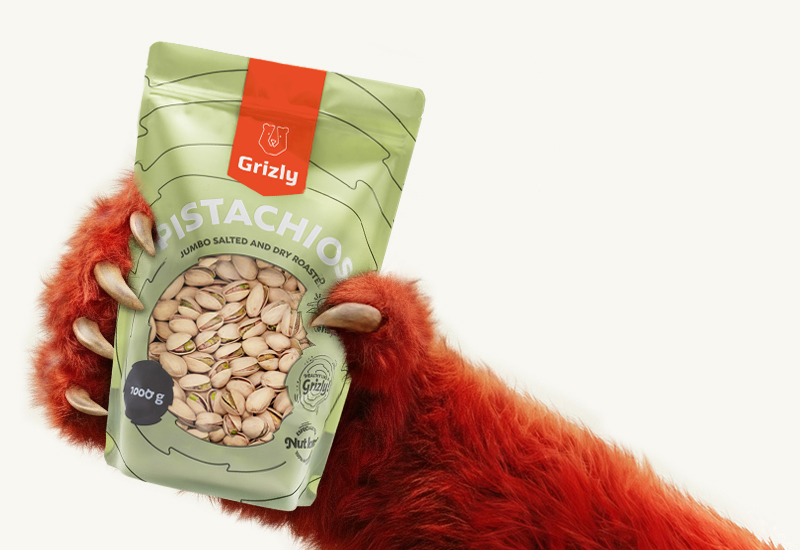Pisztácia csomagolás