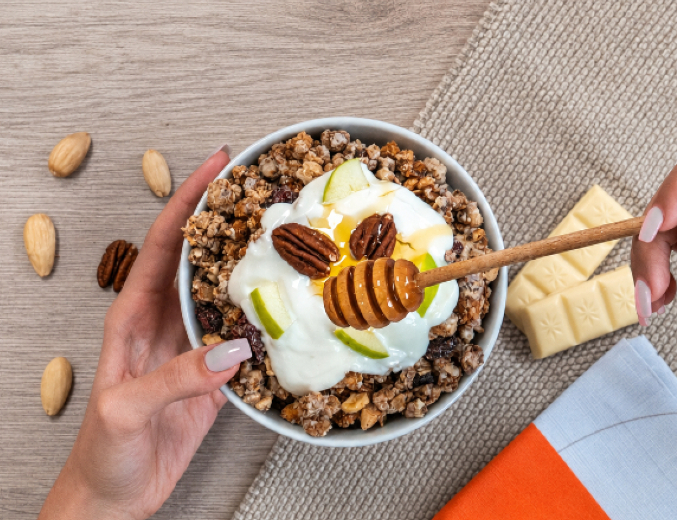 Ropogós kókuszos granola