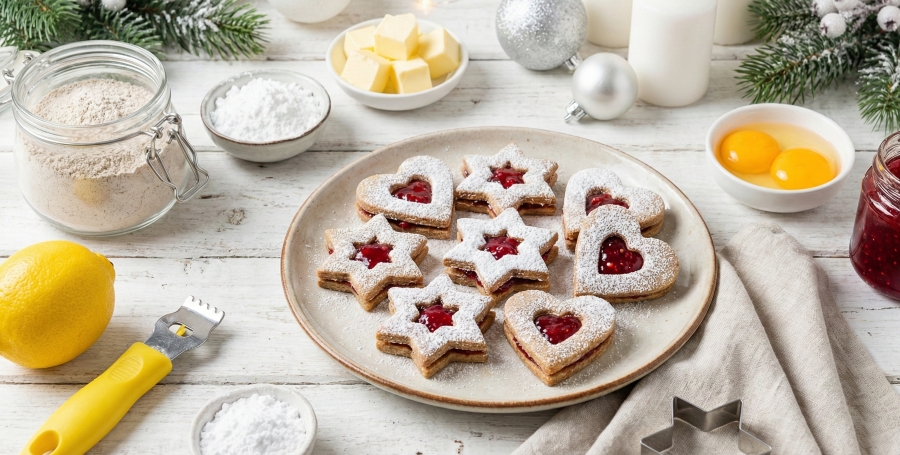 Gluténmentes linzer recept Grizly