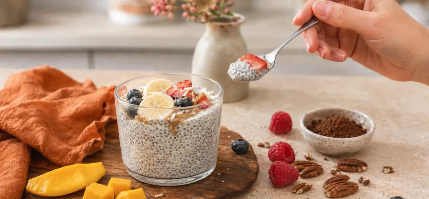 Chia puding: Alaprecept és 6 finom variáció