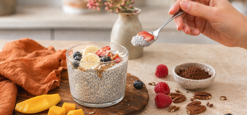 Chia puding: Alaprecept és 6 finom variáció