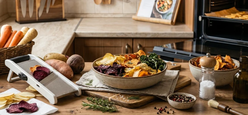 Házi chips: 4 ropogós chips recept sütőben