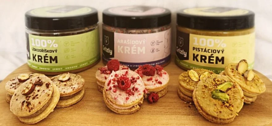 Finom karikák Grizly diókrémmel