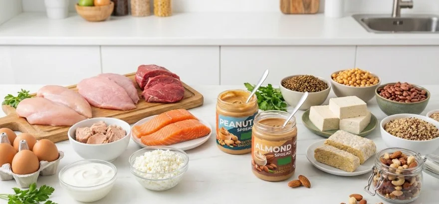 Fehérjék az étrendben: mennyi az ideális mennyiség, és hogyan válasszuk meg helyesen?