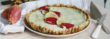 Avokádós-lime pite
