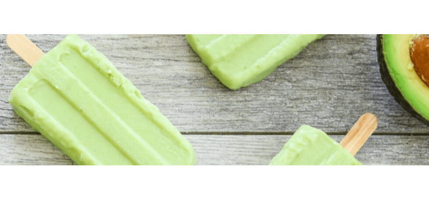 Avokádó popsa Matcha teával