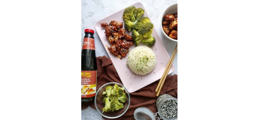 Ázsiai teriyaki hús