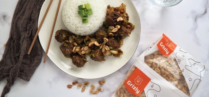 Kung pao marhahús rizzsel