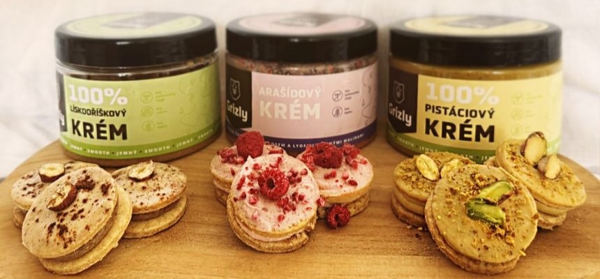 Finom karikák Grizly diókrémmel