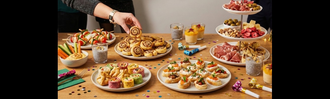 Ötletek szilveszteri vendéglátáshoz: receptek finom snackekhez és falatkákhoz