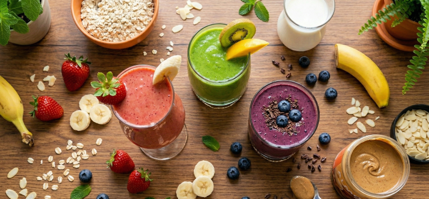 3 legjobb reggeli smoothie: Receptek energiáért és egészségért
