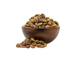 Hámozott pisztácia