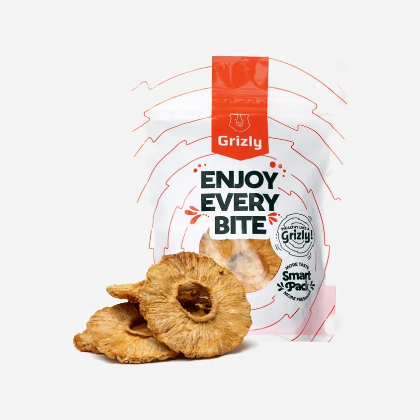 Ananászkarikák 100% természetes