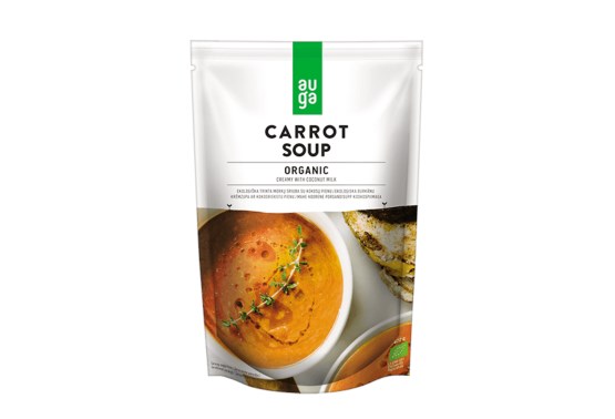 AUGA ORGANIC Sárgarépaleves krémes 400 g