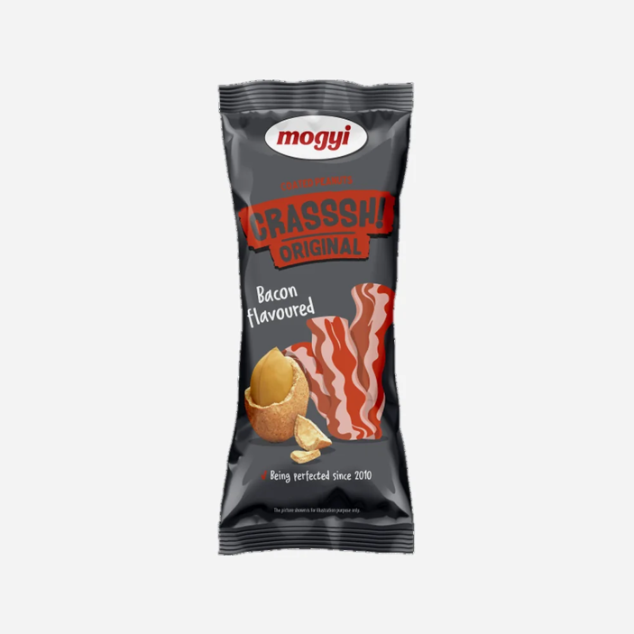 Baconos földimogyoró bundában