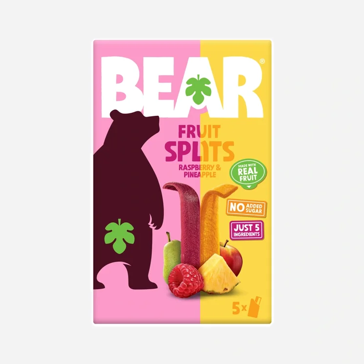 Bear Fruit Splits málna és ananász