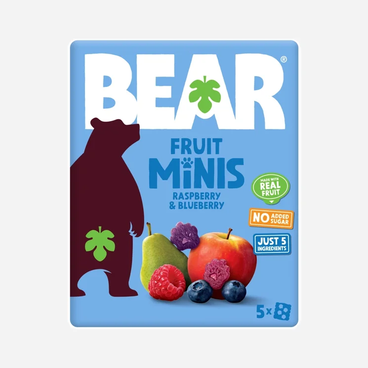 Bear Minis málna és áfonya