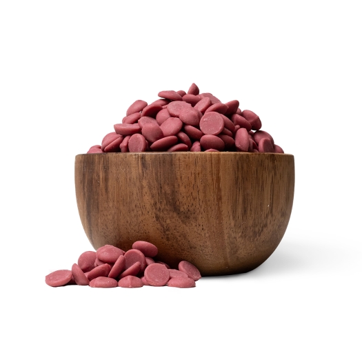 Belga csokoládé rózsaszín kakaóbabból Ruby