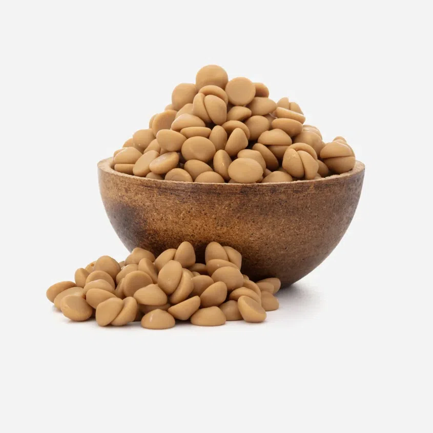 Belga fehér-karamellás csokoládé Gold